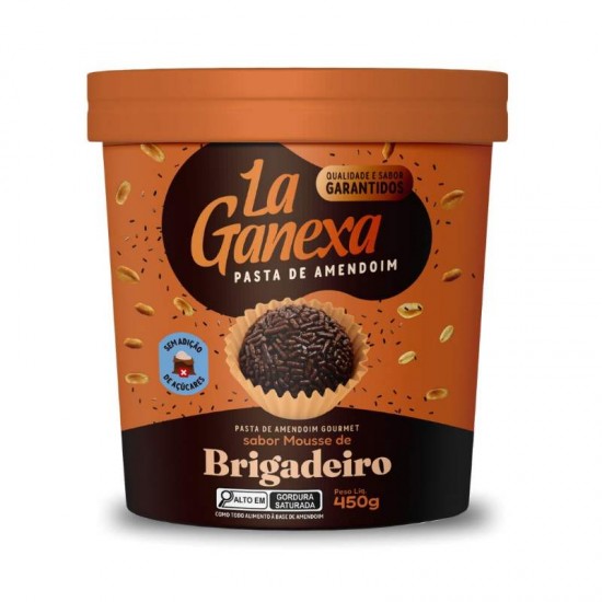 PASTA DE AMENDOIM BRIGADEIRO - 450G
