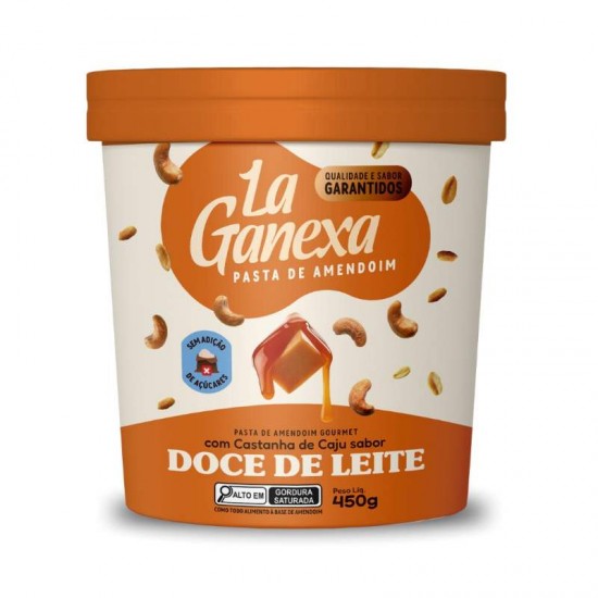 PASTA DE AMENDOIM DOCE DE LEITE - 450G
