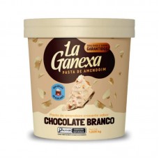 9364 - PASTA DE AMENDOIM CHOCOLATE BRANC - 450G