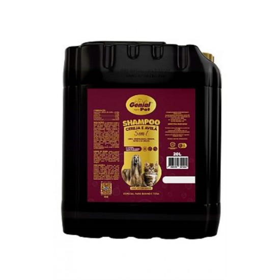 SHAMPOO PET CEREJA E AVELA 20 LITROS