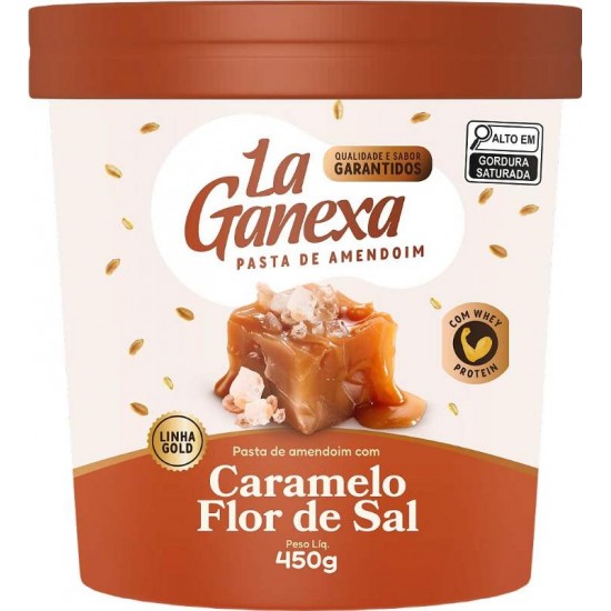 PASTA DE AMENDOIM CARAMELO - 450G
